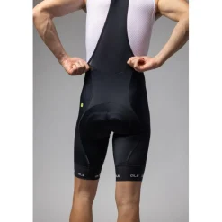 Bib Shorts|Wielrenbroeken < Ale Aé PR-E trada 2.0 Fiethort et brete Heren - wit