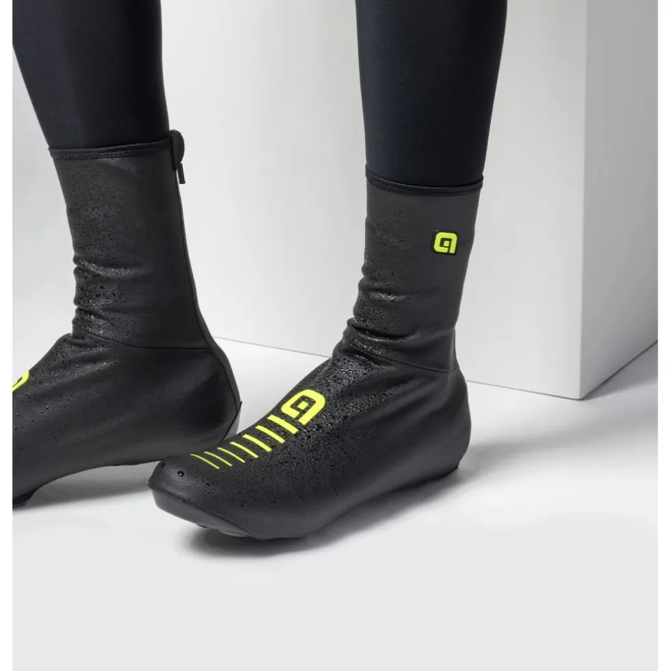 Alé Rain 2.0 Overschoenen - black-fluoyellow