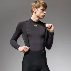 Winterbroeken < Ale Alé R-EV1 Clima Warm Plus 2.0 Fietsbroek met Bretels Heren - black