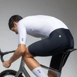 Alé R-EV1 Eagle Racefiets pak korte mouwen heren - white
