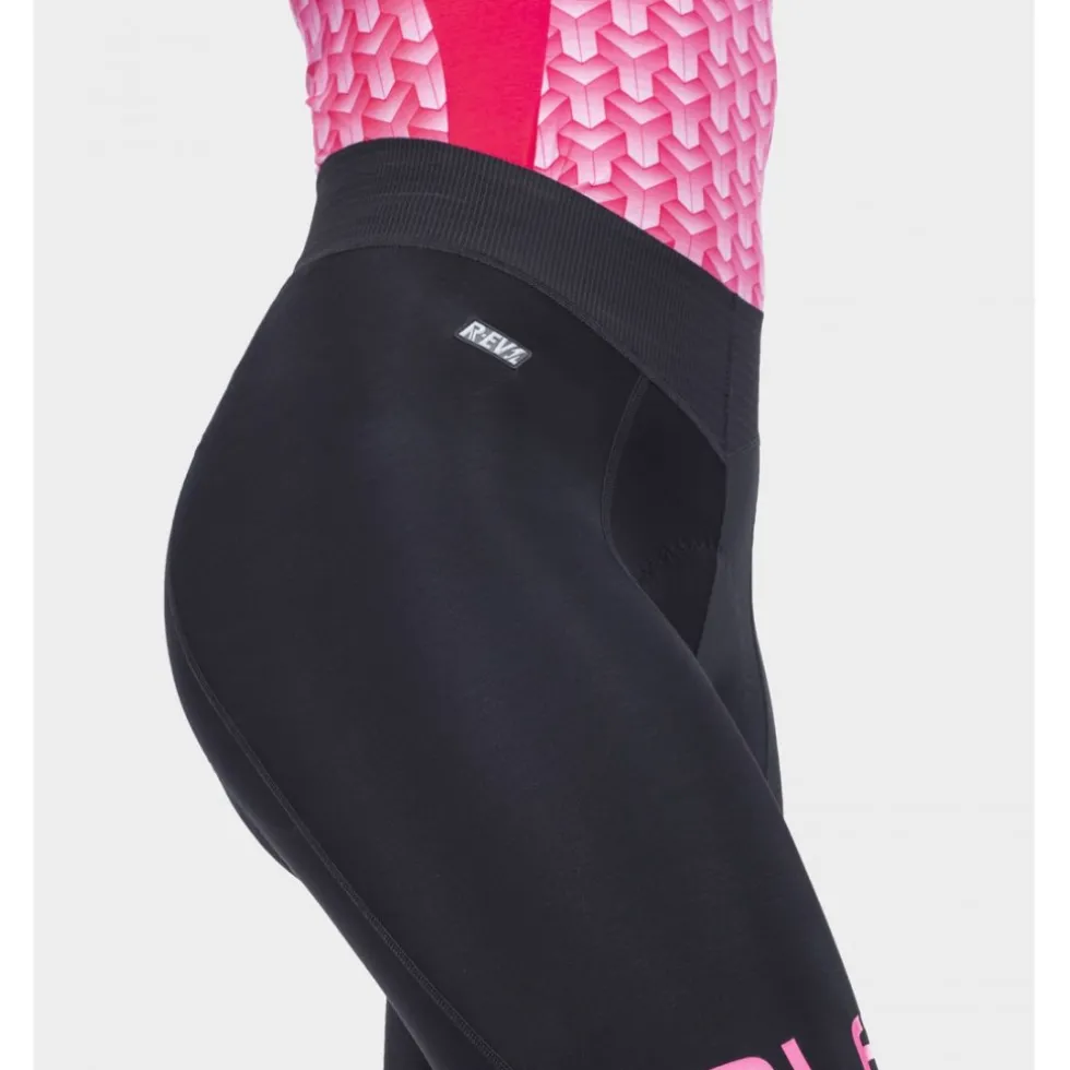 Alé R-EV1 Future Warm Fietsbroek Dames - fluo pink