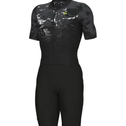 Alé R-EV1 Hive 2.0 Skinsuits met Korte Mouwen Heren - grijs