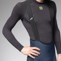 Winterbroeken < Ale Alé R-EV1 Voltage Fietsbroek met bretels Heren - midnight blue