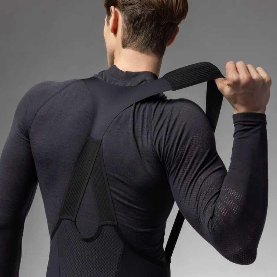 Winterbroeken < Ale Alé R-EV1 Voltage Fietsbroek met bretels Heren - black