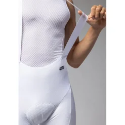 Alé R-EV1 Voltage Fietsshorts met bretels Heren - wit
