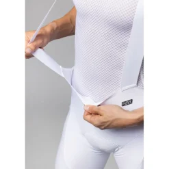 Alé R-EV1 Voltage Fietsshorts met bretels Heren - wit