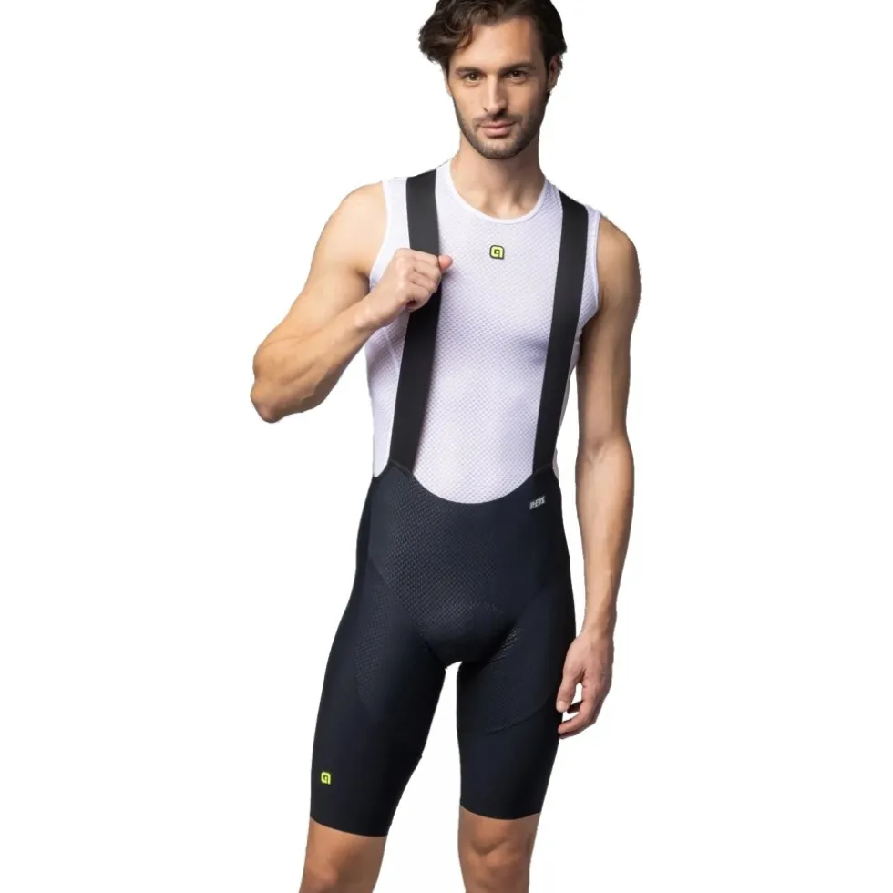Alé R-EV1 Voltage Fietsshorts met bretels Heren - zwart