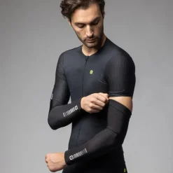 Alé Sunselect Zomer Armwarmers - zwart/wit