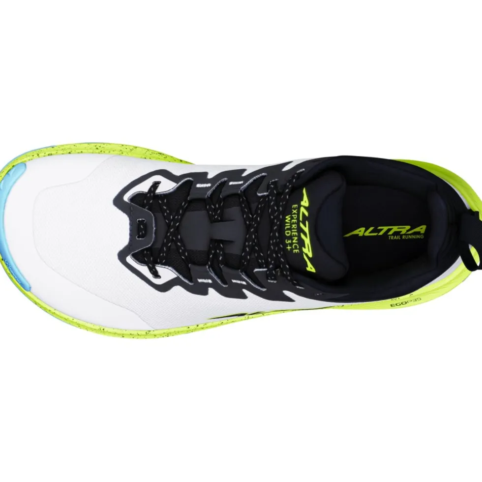 Altra Experience Wild 3+ Trail Running Schoenen Heren - White/Lime