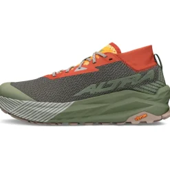 Altra Olympus 275 Trail Running Schoenen Heren - Grijs/Oranje