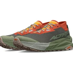 Altra Olympus 275 Trail Running Schoenen Heren - Grijs/Oranje