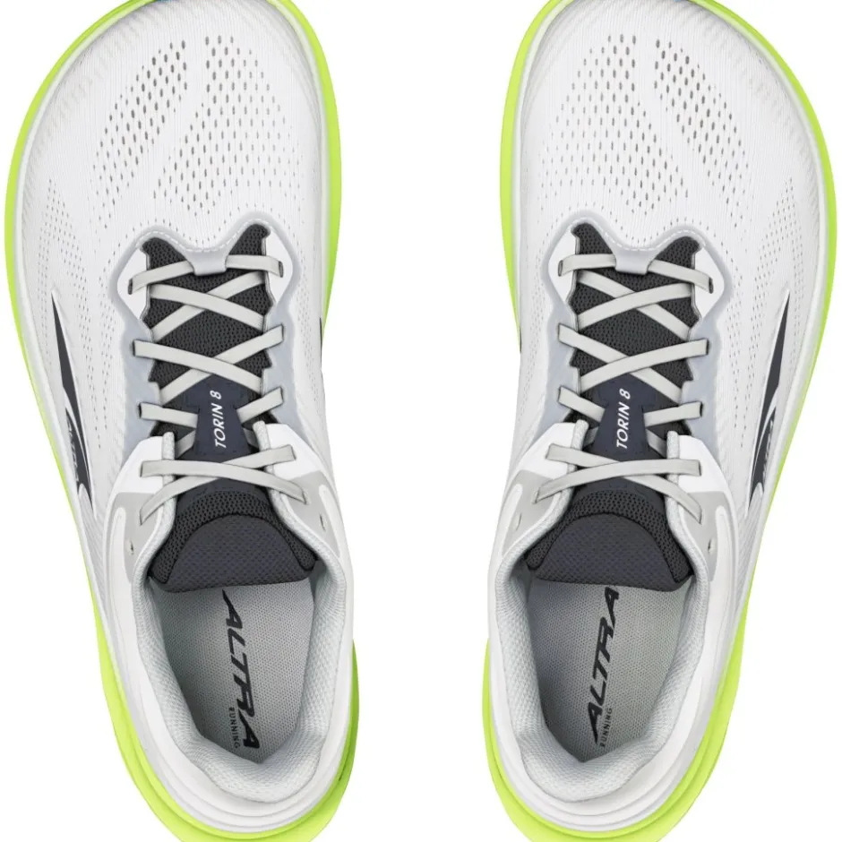 Hardloopschoenen Voor Op De Weg|Schoenen < Altra Torin 8 Hardloopschoenen Heren - White/Lime