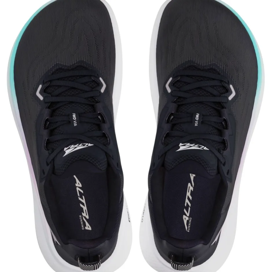 Hardloopschoenen Voor Op De Weg|Schoenen < Altra FWD VIA Hardloopschoenen Dames - Zwart/Paars