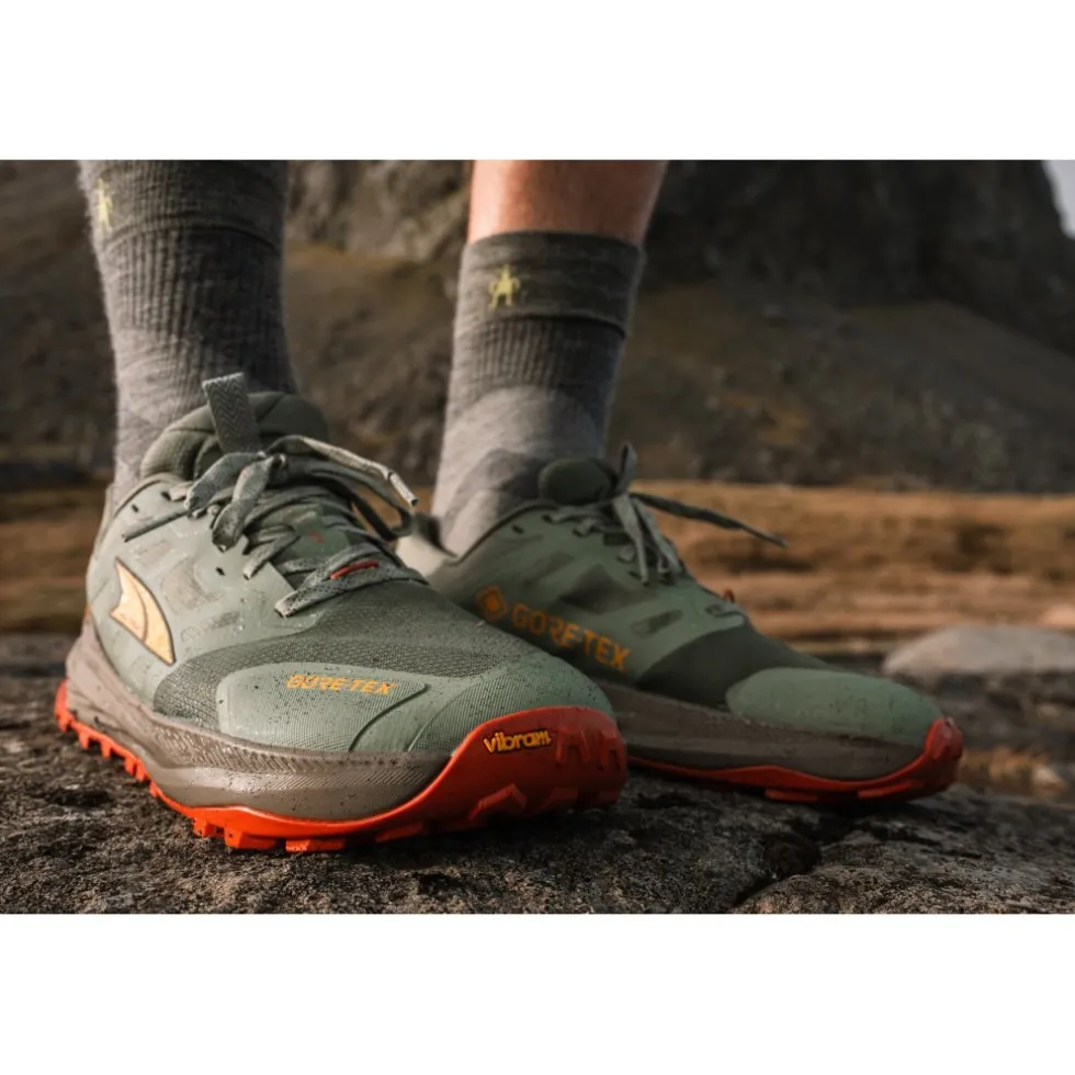Altra Lone Peak 9+ GTX Trail Running Schoenen Heren - Dusty Olive