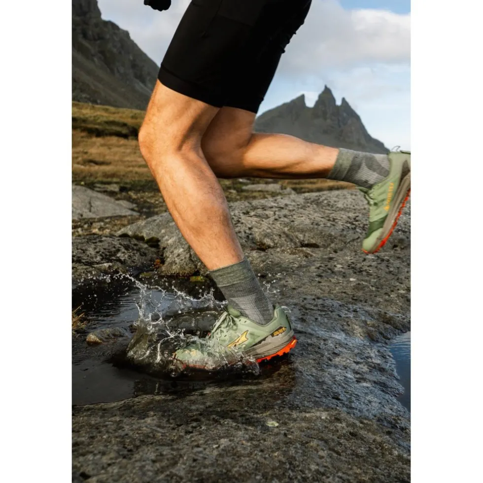 Altra Lone Peak 9+ GTX Trail Running Schoenen Heren - Dusty Olive