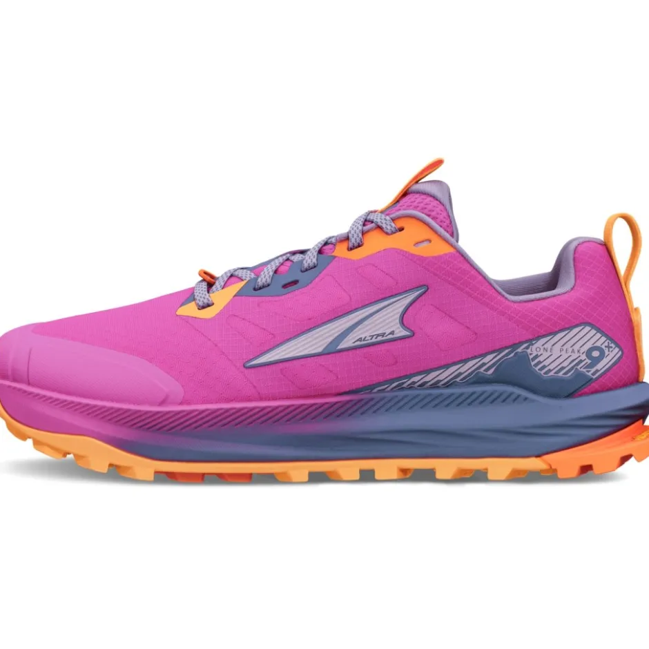 Wandelschoenen|Hardloopschoenen Dames < Altra Lone Peak 9+ Trail Running Schoenen Dames - Raspberry