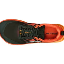 Altra Lone Peak 9+ Trail Running Schoenen Heren - Zwart/Oranje