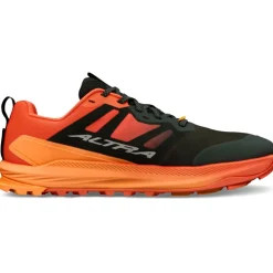Altra Lone Peak 9+ Trail Running Schoenen Heren - Zwart/Oranje