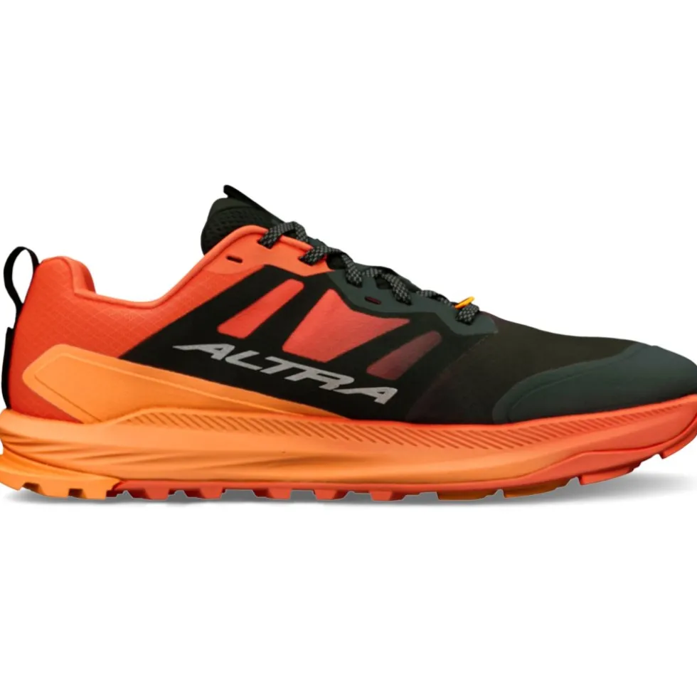 Altra Lone Peak 9+ Trail Running Schoenen Heren - Zwart/Oranje