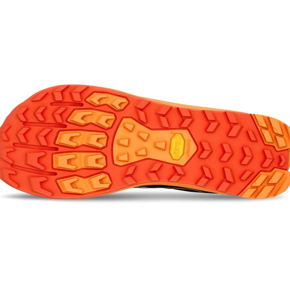 Altra Lone Peak 9+ Trail Running Schoenen Heren - Zwart/Oranje