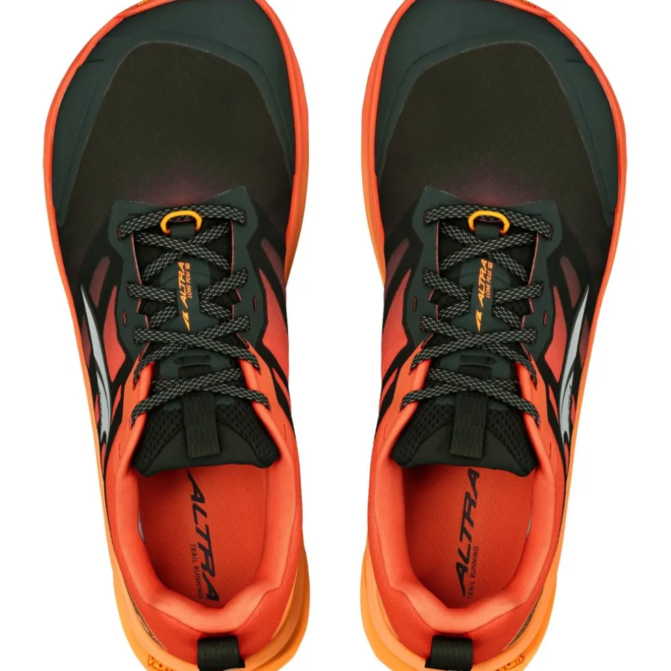 Altra Lone Peak 9+ Trail Running Schoenen Heren - Zwart/Oranje