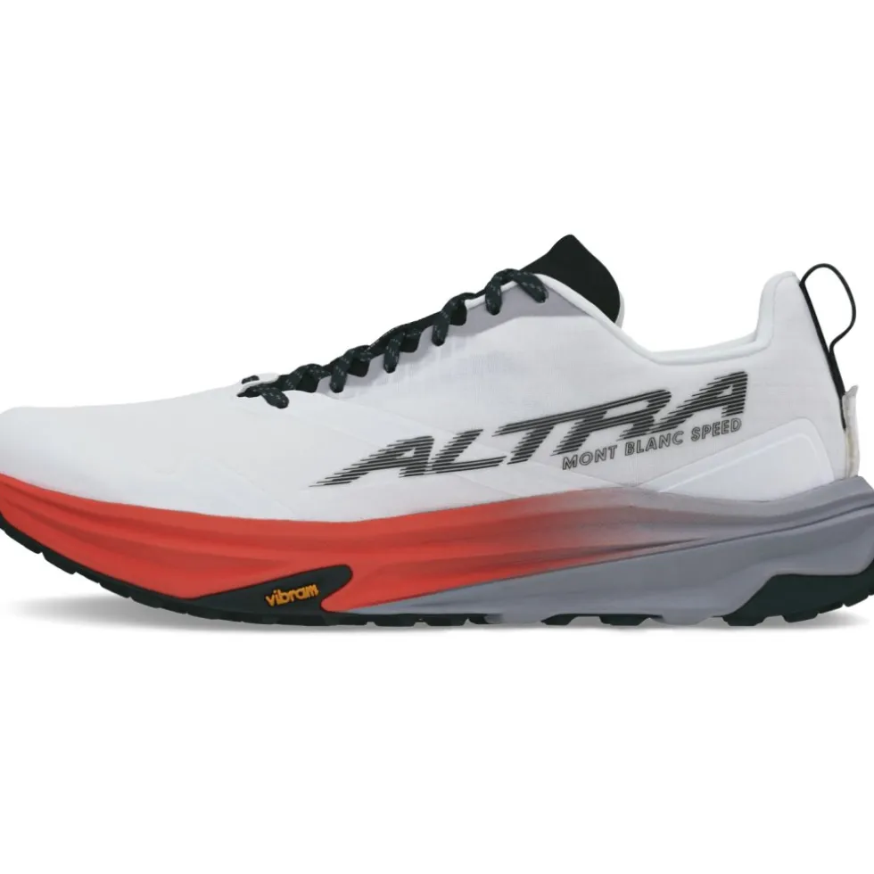 Altra Mont Blanc Speed Trail Running Schoenen Dames - White/Coral