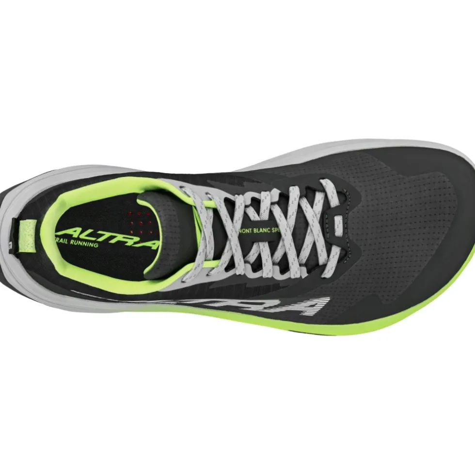 Altra Mont Blanc Speed Trail Running Schoenen Heren - Black/Lime