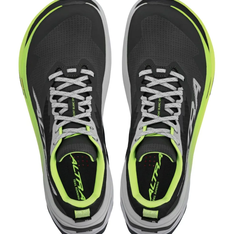 Altra Mont Blanc Speed Trail Running Schoenen Heren - Black/Lime