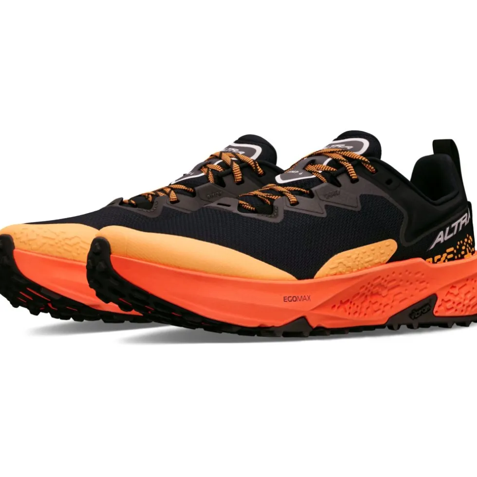 Altra Timp 6 Trail Running Schoenen Heren - Zwart/Oranje