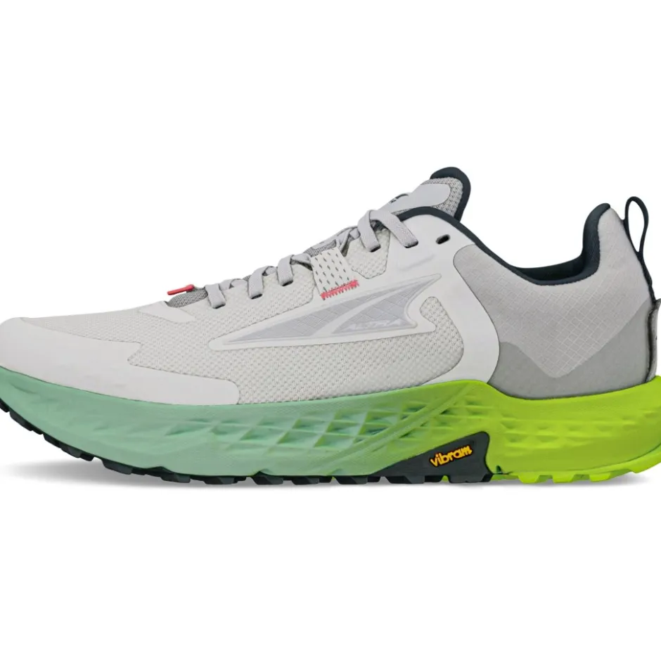Schoenen|Trailrunning Schoenen < Altra Timp 5 Trail Running Schoenen Dames - Gray/Lime