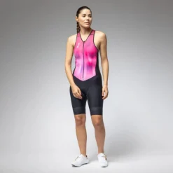 Trisuits|Trisuits < Ale Aé TRIATHON Crazy Triatonpak zonder ouwen voor dae - pink cobo