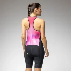 Trisuits|Trisuits < Ale Aé TRIATHON Crazy Triatonpak zonder ouwen voor dae - pink cobo