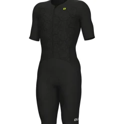 Alé TRIATHLON Focus Triatlonpak met korte mouwen voor heren - black