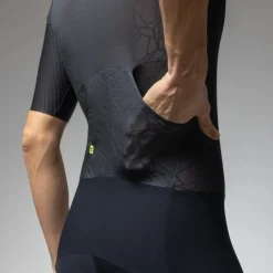 Alé TRIATHLON Focus Triatlonpak met korte mouwen voor heren - black