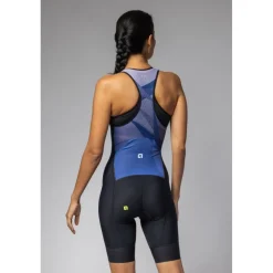 Alé TRIATHLON Horizon Trisuit zonder mouwen Dames - blauw