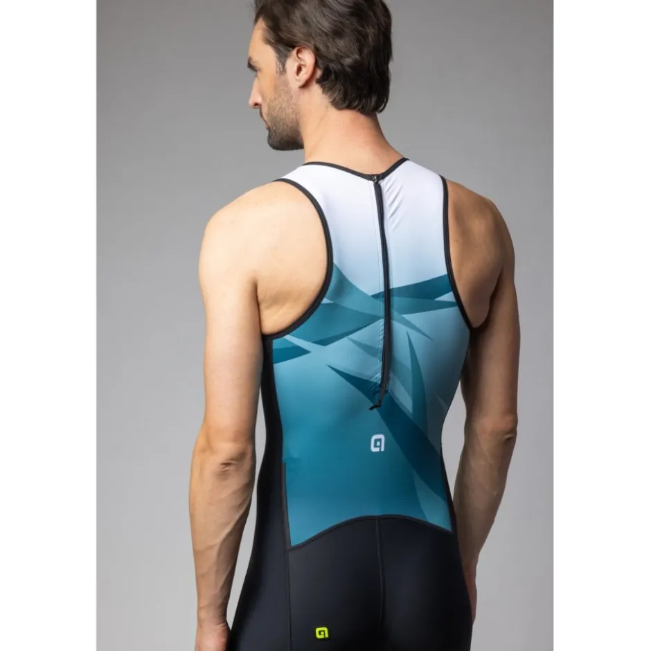 Trisuits|Trisuits < Ale Alé TRIATHLON Horizon Triuit zonder mouwen Heren - groen