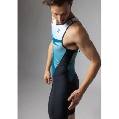 Trisuits|Trisuits < Ale Alé TRIATHLON Horizon Triuit zonder mouwen Heren - groen