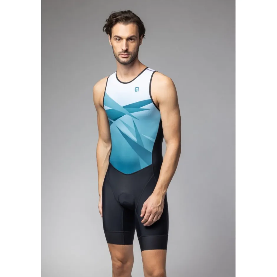 Trisuits|Trisuits < Ale Alé TRIATHLON Horizon Triuit zonder mouwen Heren - groen