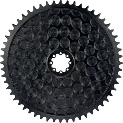 Alugear AERO Golf Ball Kettingblad - Road/Gravel | Direct Mount (SRAM 3-Bolt) | 1x 10/11/12s - rond | zwart