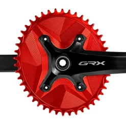 Alugear AERO Kettingblad - Gravel | 4x BCD 110 (Shimano GRX) | 1x 11/12s - ovaal | zwart