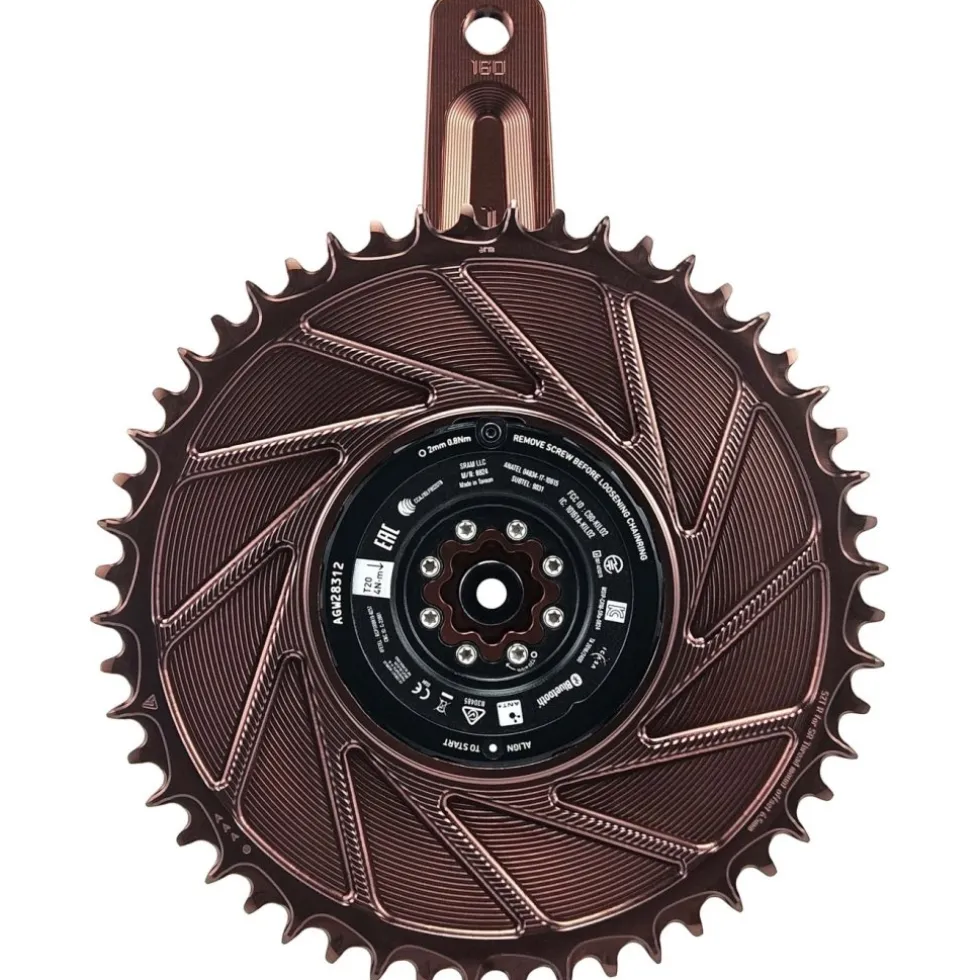 Alugear AERO Kettingblad - Road/Gravel | Thread Mount | 6.5mm | 1x 11/12/13s | rond - steel