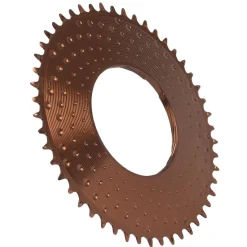 Alugear AERO Kettingblad - Road/Gravel | Thread Mount | 6.5mm | 1x 11/12/13s | rond - mocha