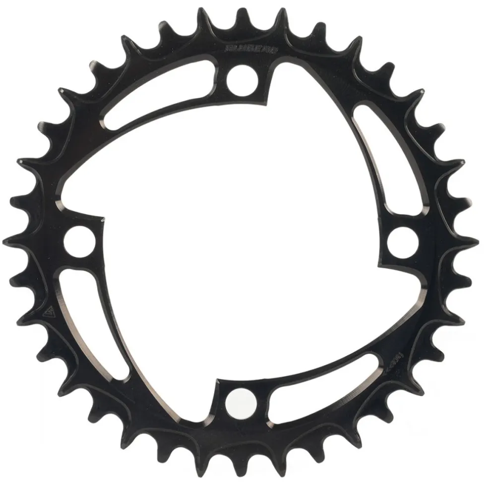 Alugear Narrow Wide Chainring - 104 BCD - 4-Bolt - black