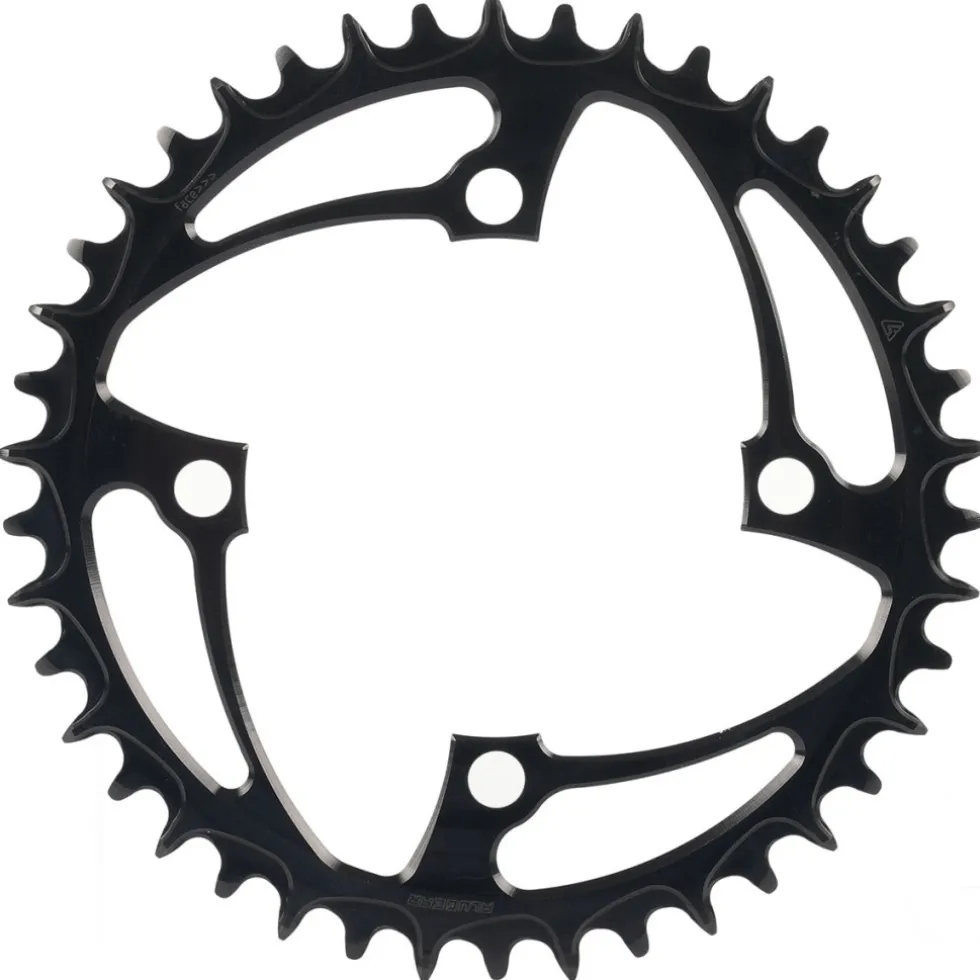 Alugear Narrow Wide Chainring - 104 BCD - 4-Bolt - black