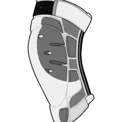 Amplifi Havok Knee Zip Knee Protector - jet black