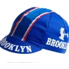 Apis Retro Stijl Professionele Fietspet - BROOKLYN BLUE