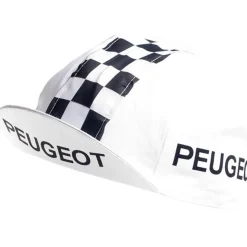 Apis Retro Stijl Professionele Fietspet - PEUGEOT