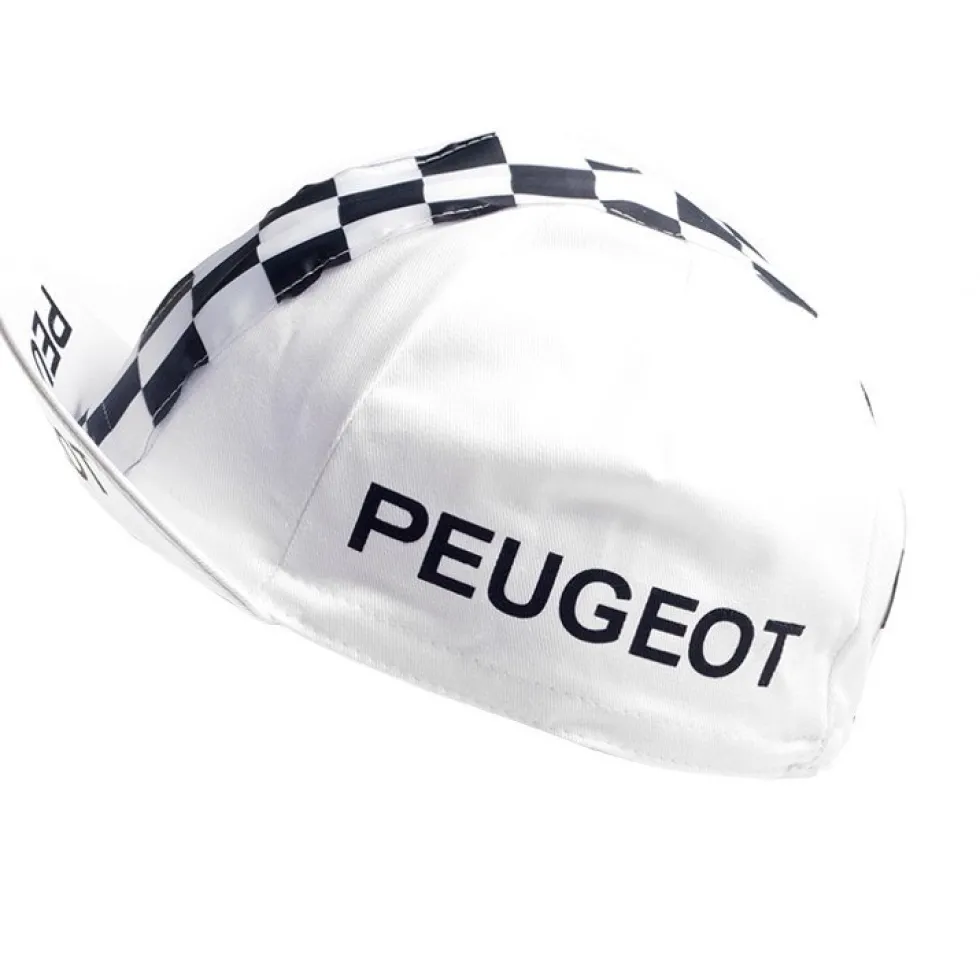 Apis Retro Stijl Professionele Fietspet - PEUGEOT