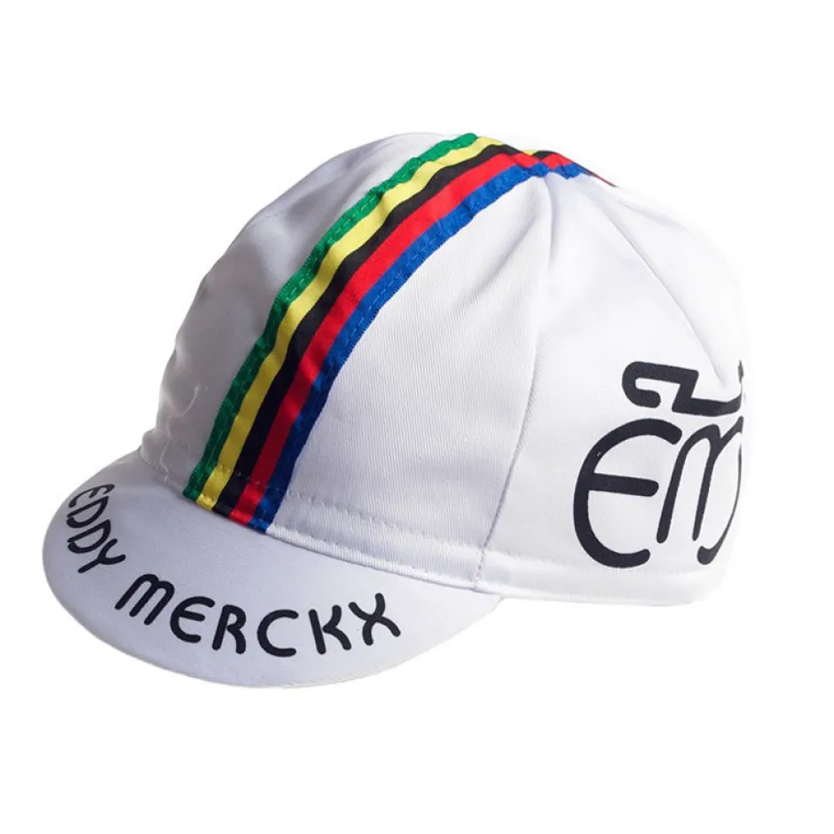 Mutsen En Doeken < BLB Apis Retro Stijl Professionele Fietspet - EDDY MERCKX
