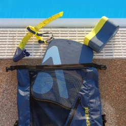 AQUASPHERE Gear Mesh Rugzak 30L - Navy Blue/Black